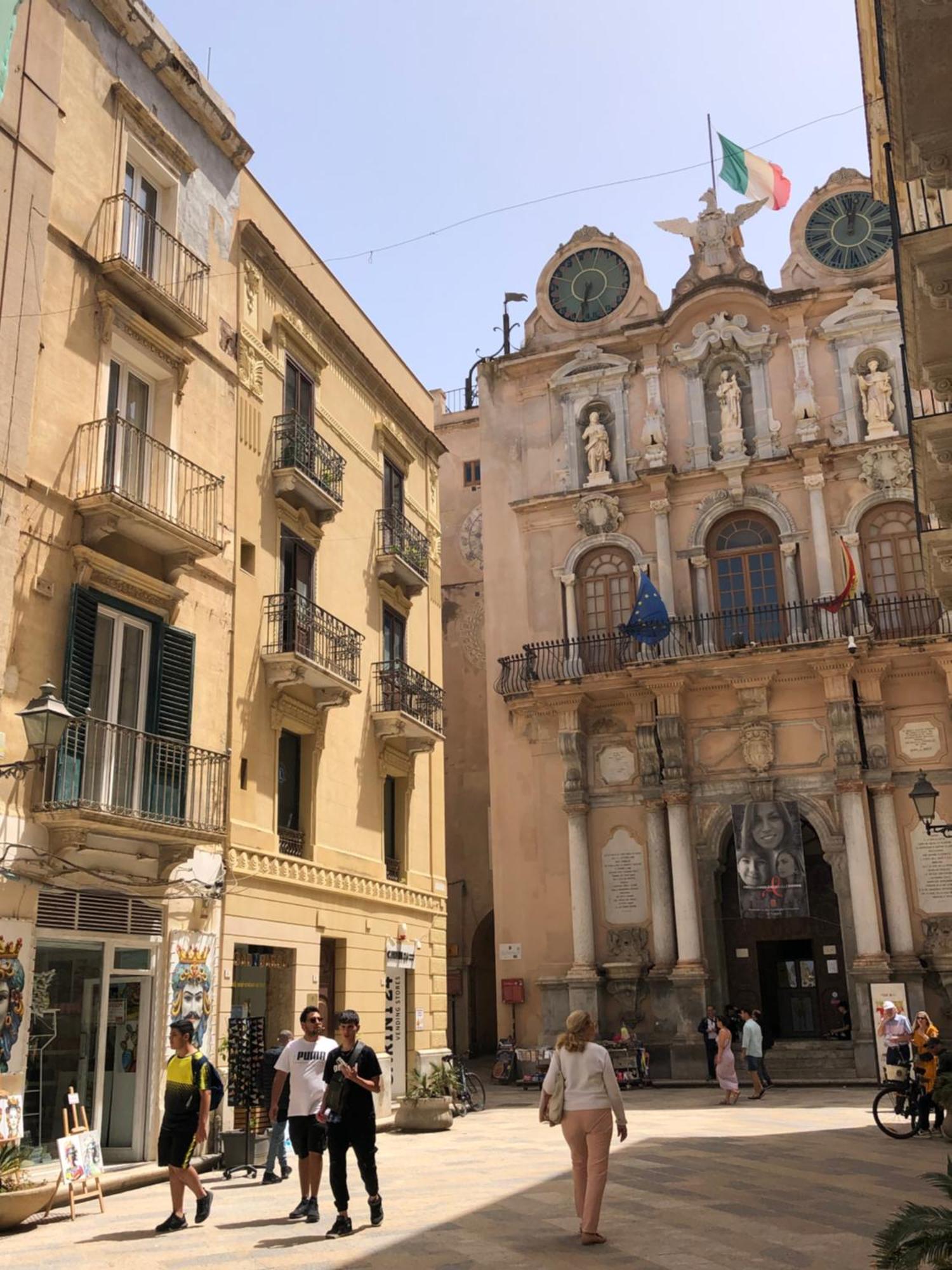 Ferienwohnung Casa Garibaldi Trapani Exterior foto